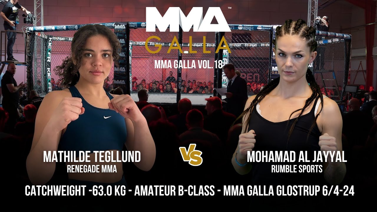 Mathilde Tegllund (Renegade MMA) Vs. Caroline Møller (Rumble Sports)