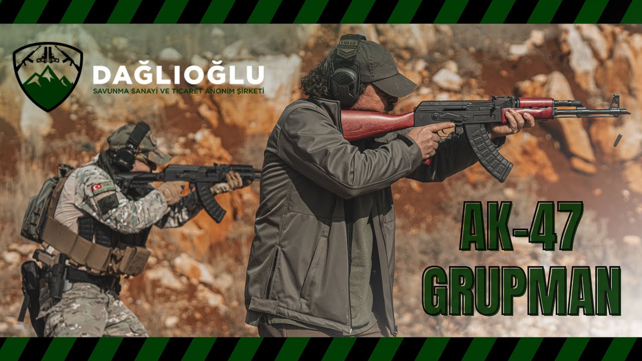 Dağlıoğlu Defence AK-47 Atış Testi | 7.62×39 mm | Grupman Denemesi !!