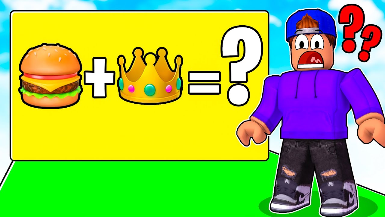 ROBLOX GUESS THE EMOJI!