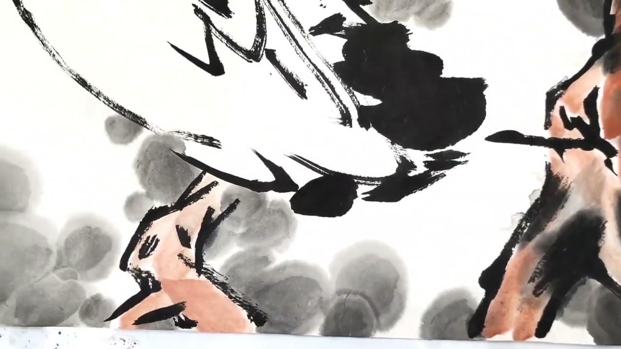 远游客 90X34cm 名家作品欣赏