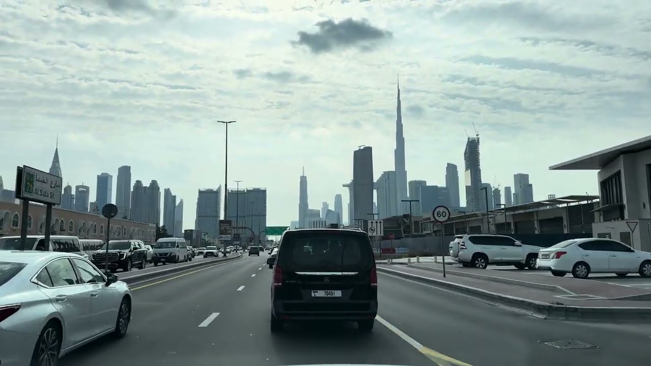 Ghazal Mall to Emirates Post Satwa 🇦🇪 | Dubai City Drive | 4K 6 March 2026