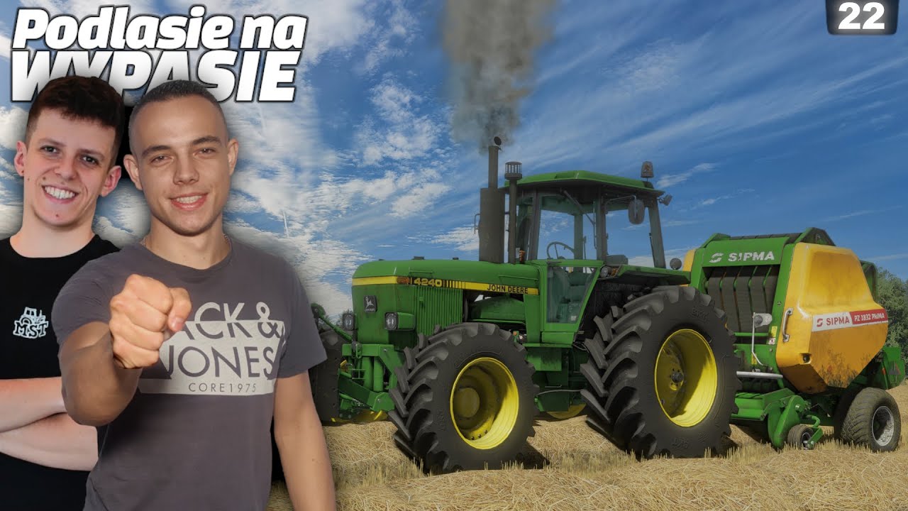 NOWE DZIERŻAWY 🤔 Prasowanie pól 😋[22] Podlasie na WYPASIE 😀| Jankus x RajotGPLAY