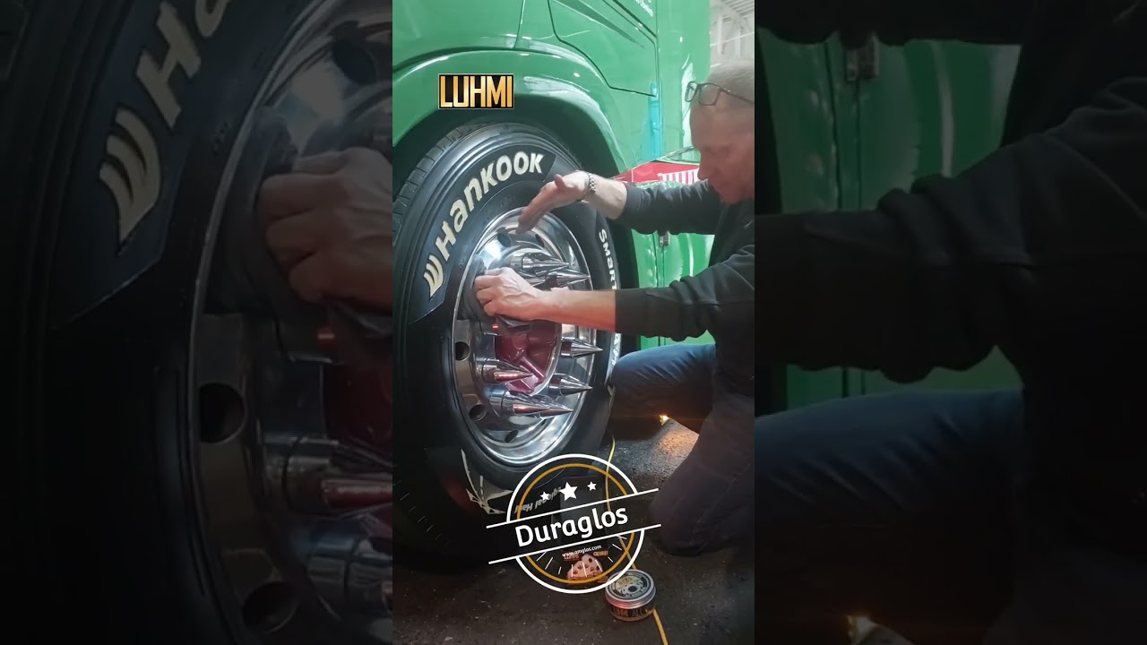 Duraglos for Dura & Bright wheels Luhmi felgenwachs wheel wax Alcoa