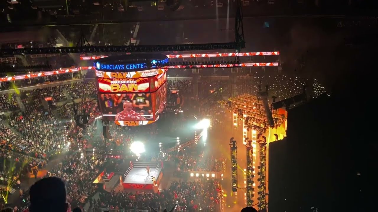 Bobby Lashley Entrance as United States Champion live at Barclays Center Raw: October 10, 2022 