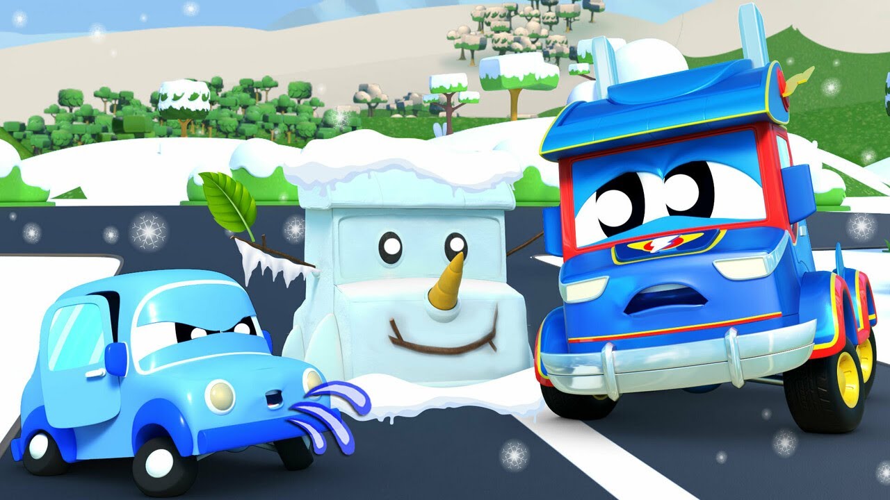 Het is zo koud in Car City, Super Truck!