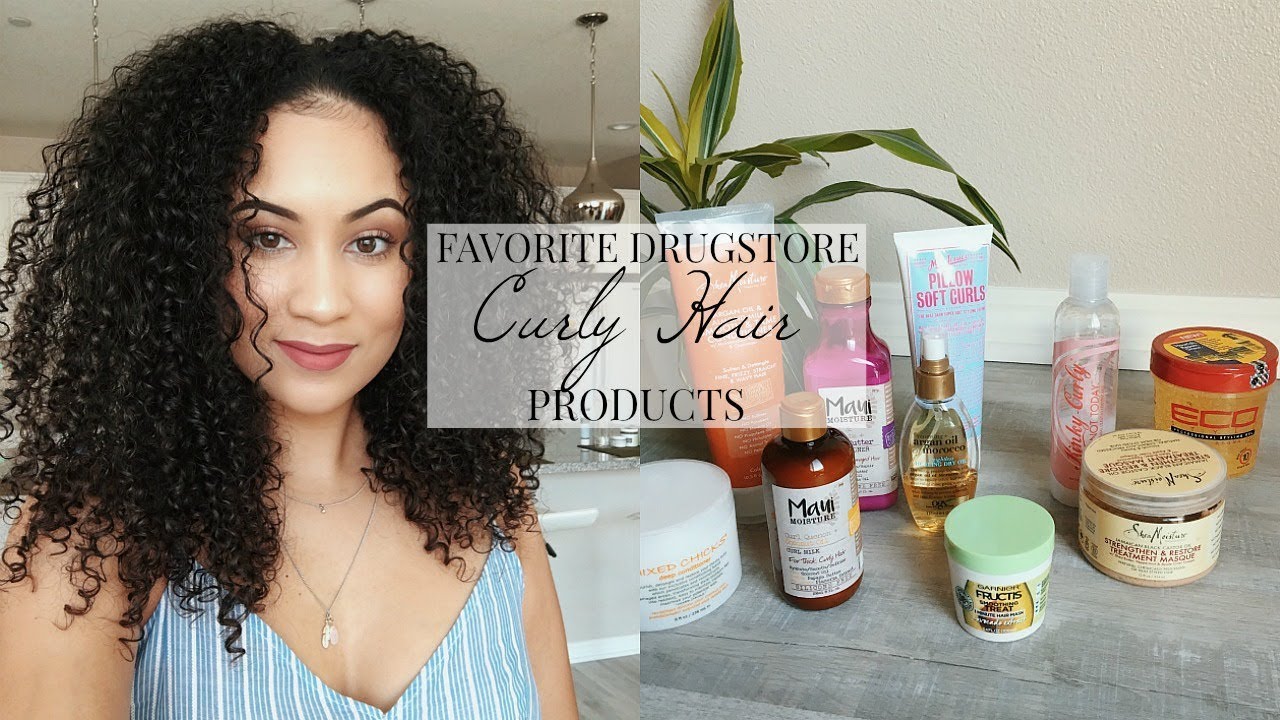 MY FAVORITE DRUGSTORE CURLY HAIR PRODUCTS