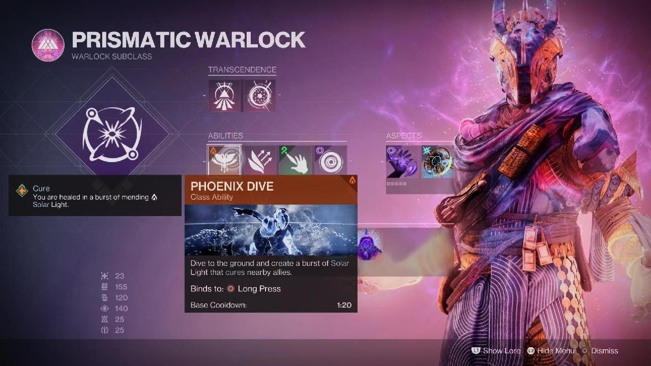 Inmost light, synthoceps warlock Destiny 2