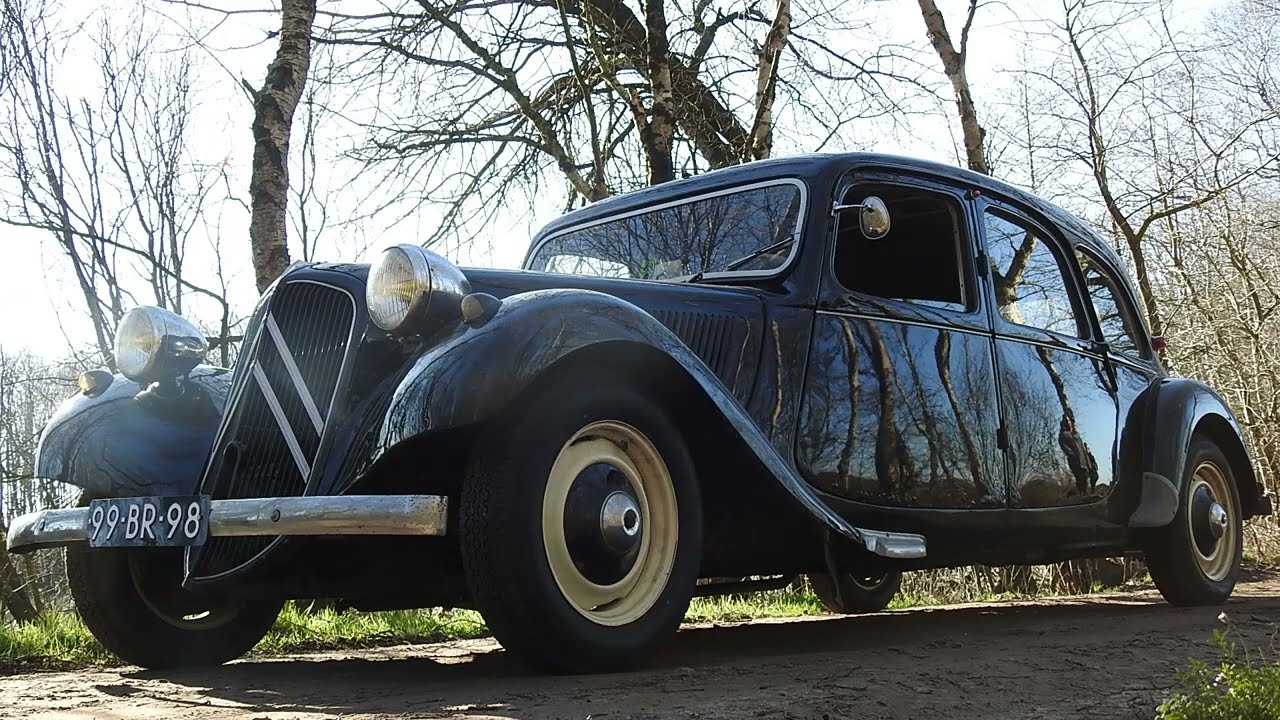 Citroën traction avant 11B Familiale  a real 1955 classic, nice day for a ride