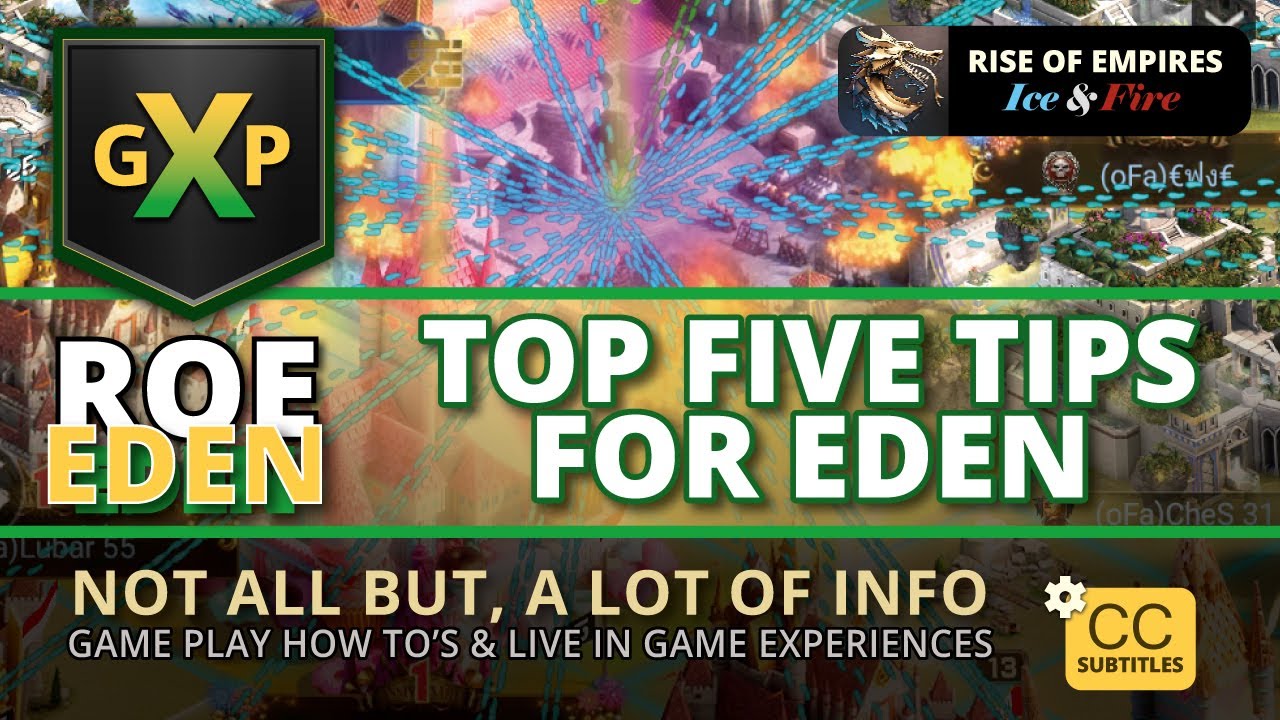 ROE: 5 лучших советов для EDEN