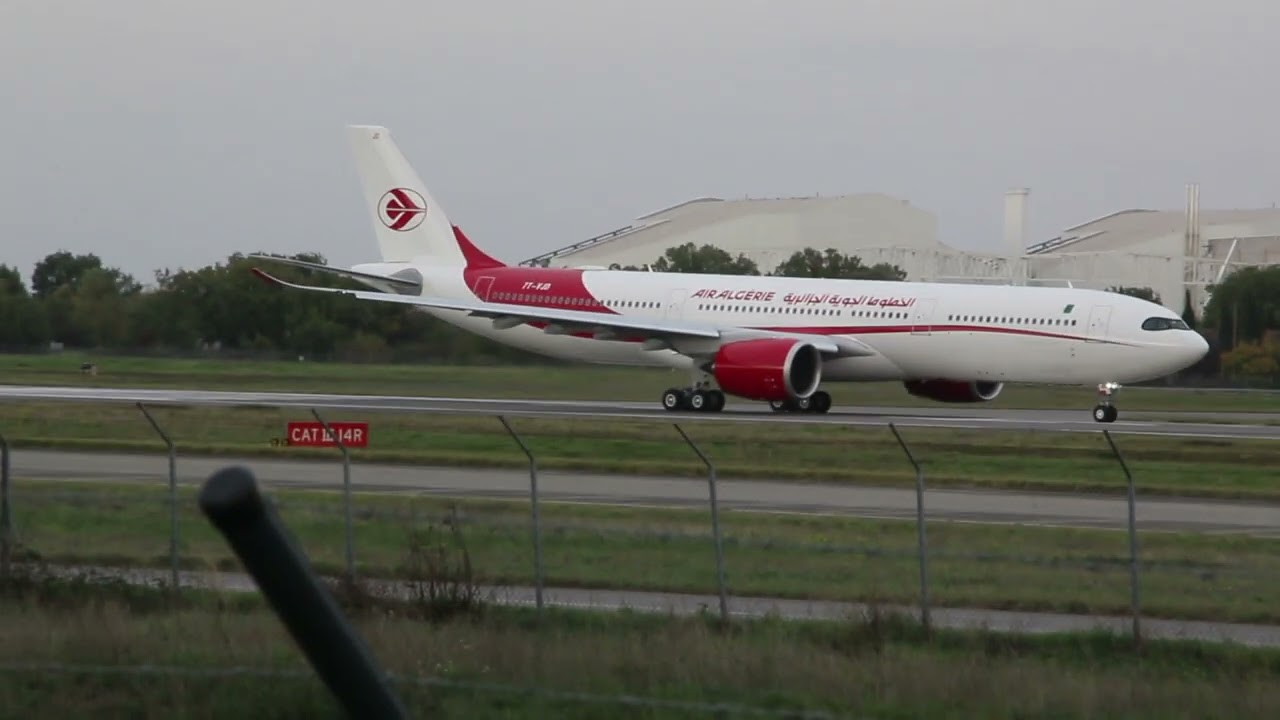 Delivery Flight , First Airbus A330-900 for Air Algérie .