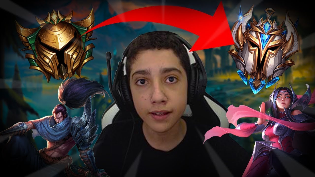 MALDADE pegar main na SMURF! Do gold ao CHALLENGER #02