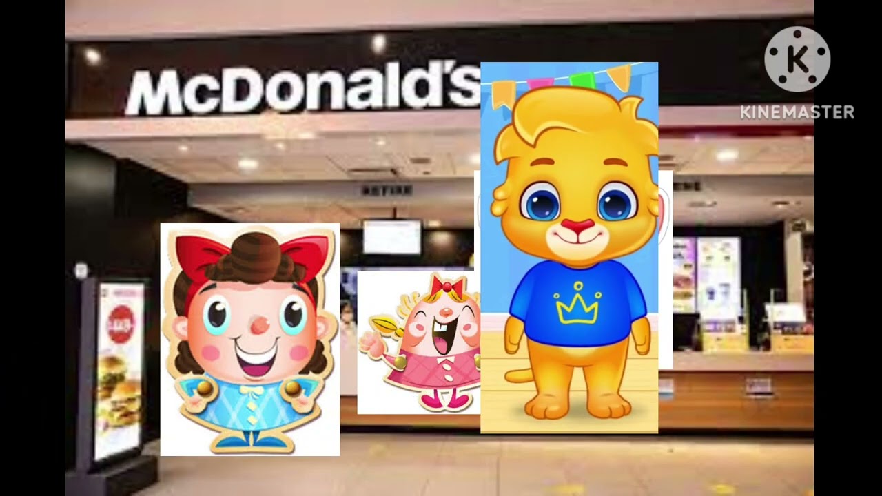 (RESUBIDO) Kimmy Y tiffy cantan la cancion get out en el mcdonalds y son castigados
