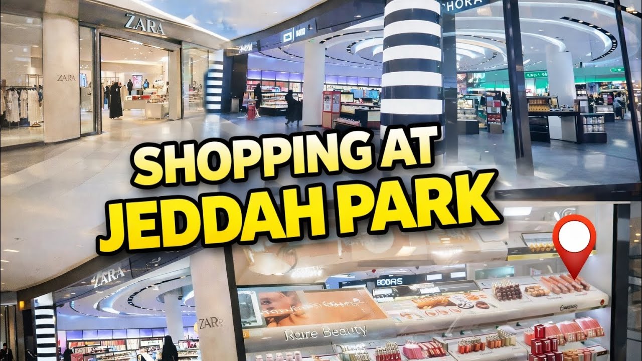 Jeddah Park Shopping Vlog 🛍️ | Zara, Sephora, Dior, Chanel & Apple ✨I Eshmal diaries 🌸