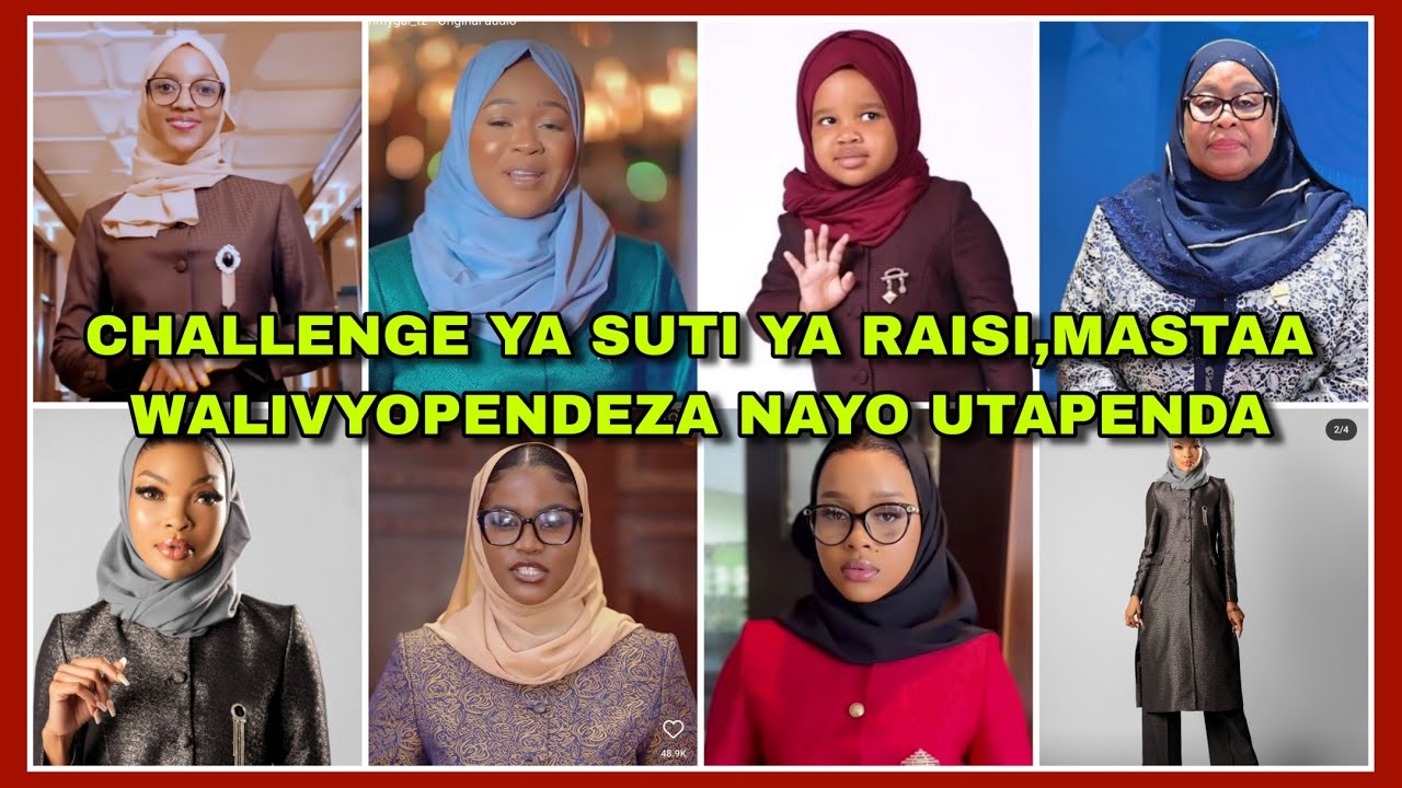 MASTAA WALIVYOPENDEZA ZAIDI NA SAMIA SUIT CHALLENGE, ,WEMA SEPETU,KIBOKO KABISA
