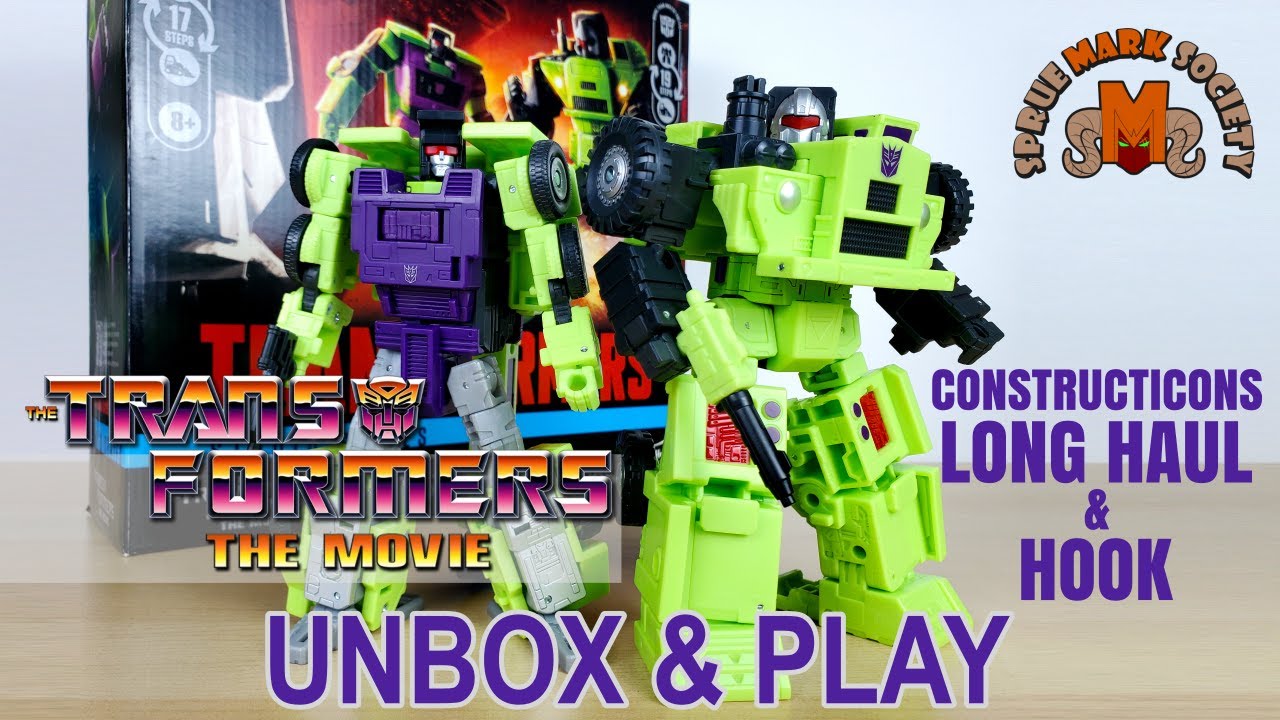 Transformers Studio Series Long Haul and Hook Unboxing