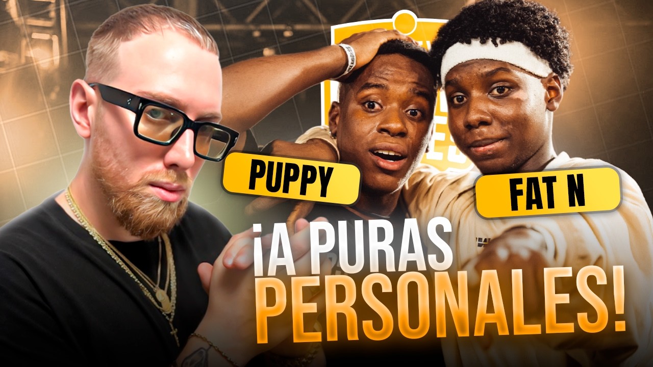 &iexcl;FAT N Y PUPPY SE TIRAN TODAS LAS PERSONALES QUE TEN&Iacute;AN! | PUPPY VS FAT N FMS COLOMBIA FINALS