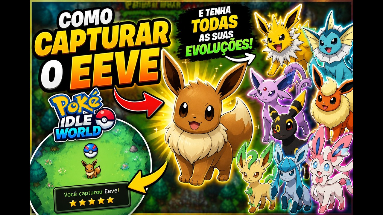 POKE IDLE WORLD - UPANDO AT&Eacute; LVL 400 - TIRANDO DUVIDAS
