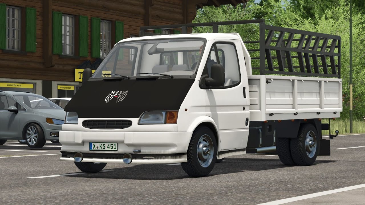 Ford Transit Mk3 - FS25 Mods | Classic Work Truck with Style!