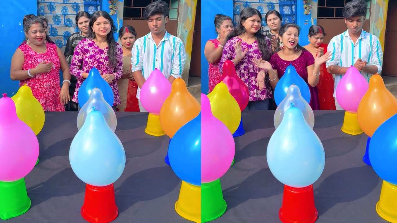 New Colouring Challenge Games 2026 | গান শুনিয়ে রঙিন চ্যালেঞ্জ কার ভাগ্যে কি আছে 😍