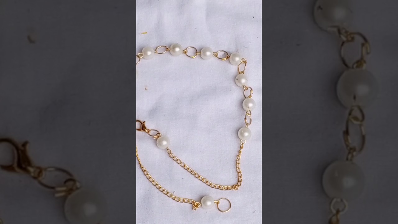Make This Beautiful Bracelet With Me/Pearls And Jump Ring Bracelet