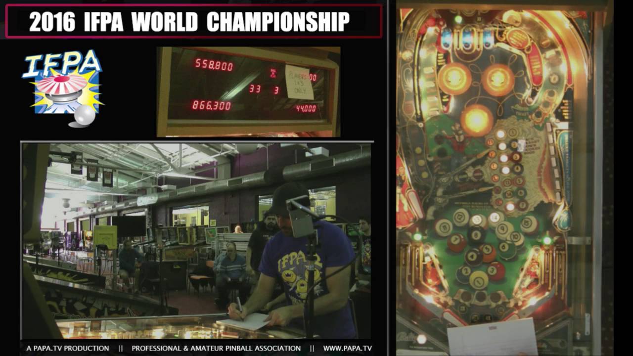 2016 IFPA World Championships Tiebreaker on 8 Ball Deluxe