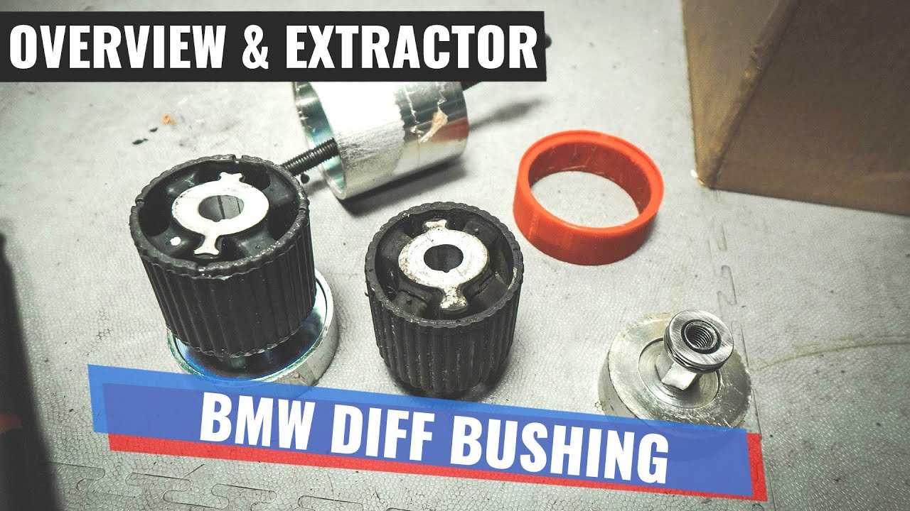 BMW F10/F11 Differential Bushing - Overview & Extractor