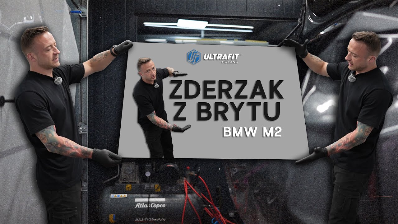 Oklejanie tylnego zderzaka BMW M2 z brytu folią PPF &mdash; krok po kroku z praktycznymi wskaz&oacute;wkami