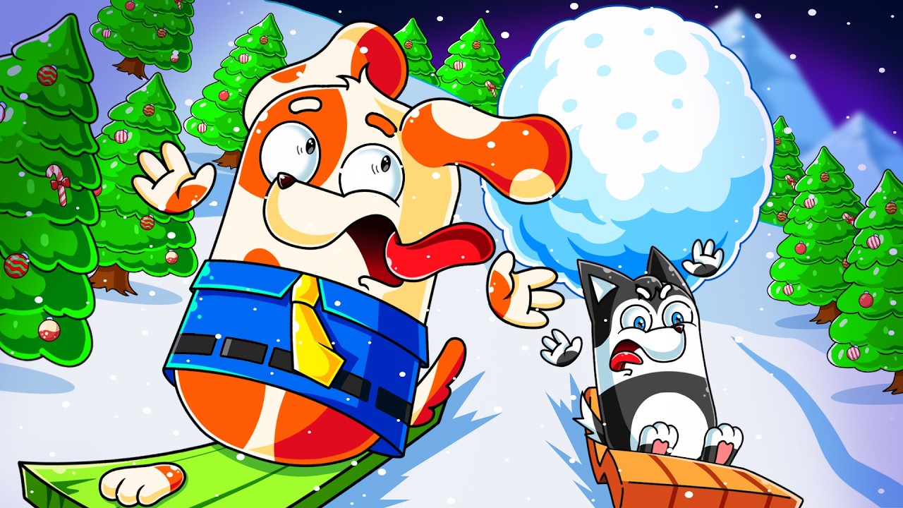 Snowstorm Night ❄️| Police Action | Kids Cartoon | Hoo Doo Super Pup