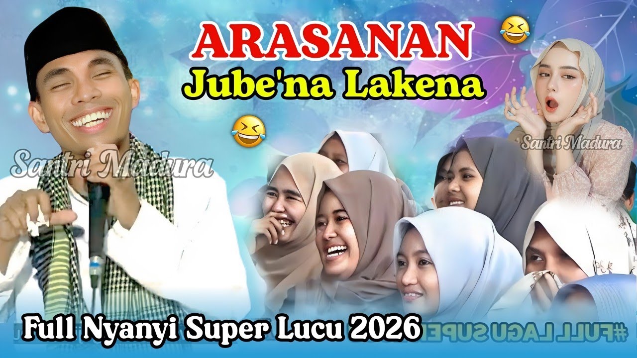 Arasanan Jube'na Lakena‼️Ceramah Super Lucu😂 KH KHOLIL YASIN Terbaru 2026 Full Nyanyi