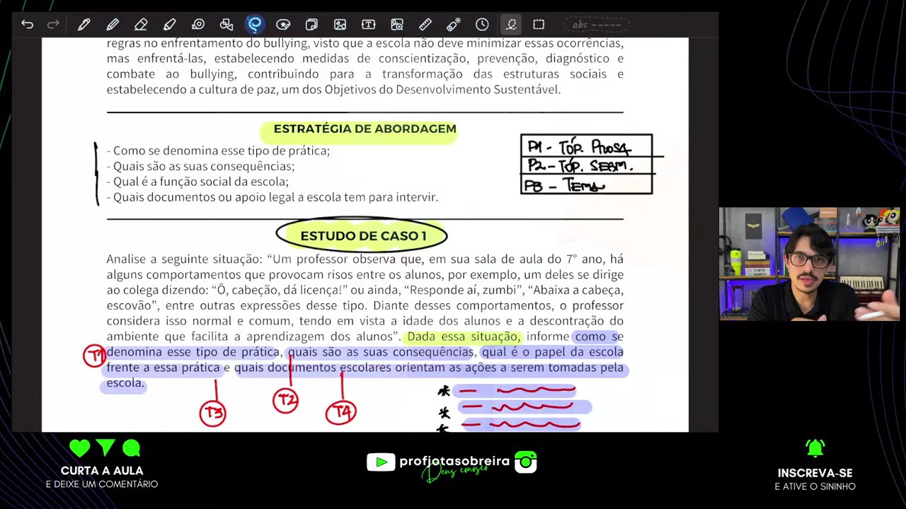PND | Prova Nacional Docente | Tema 1 | Como Escrever a Discursiva Passo a Passo