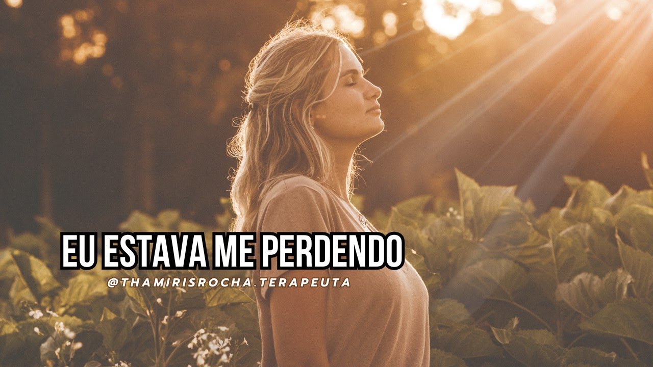 “Eu precisei parar… para não me perder de mim.”