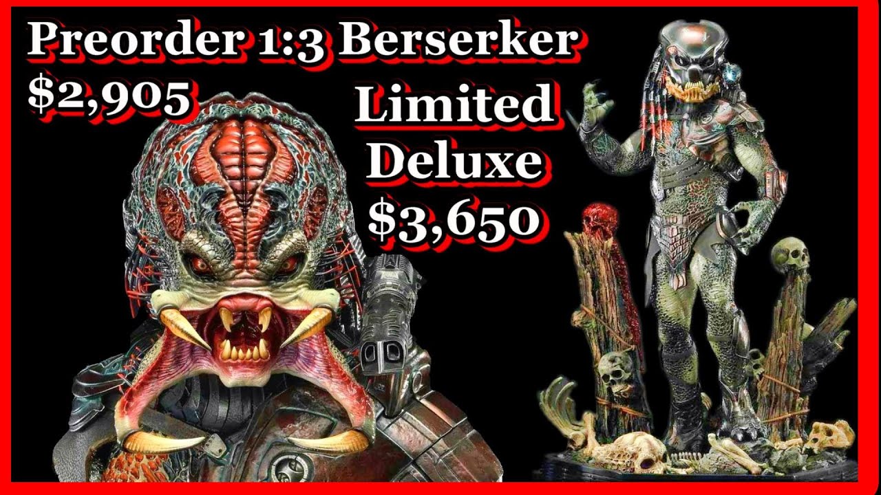 The Most Terrifying Predator Statue: Prime 1 Studio 1:3 Berserker Predator Statue