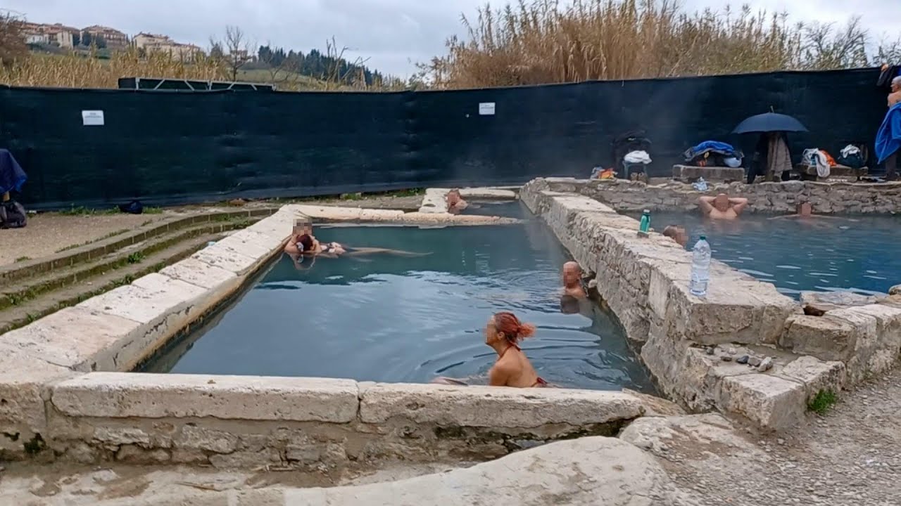 San Casciano dei Bagni, Terme Libere, Siena, Toscana