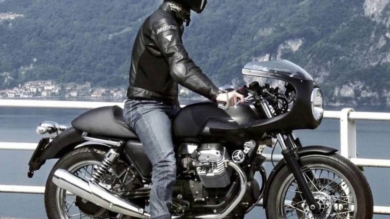Moto Guzzi V7 Cafe Racer Beautiful