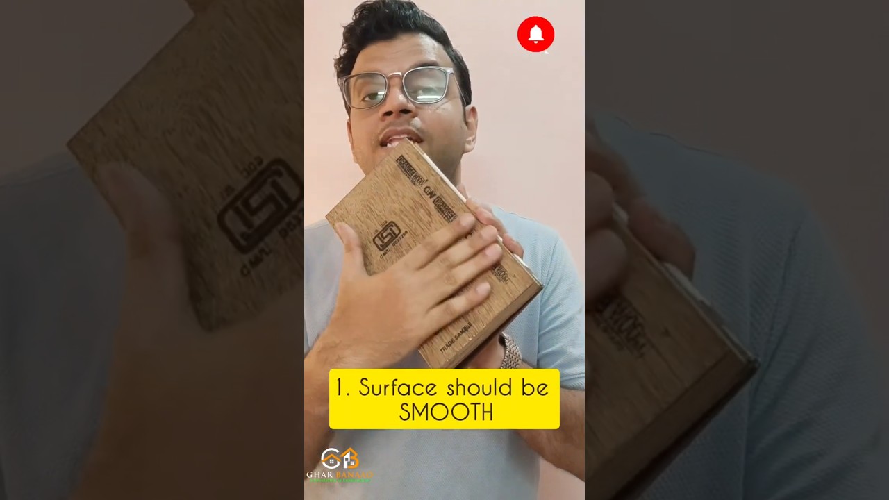 How to check quality of plywood ? #plywood
