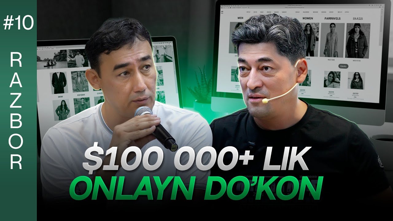 $100 000 lik onlayn do'kon | 