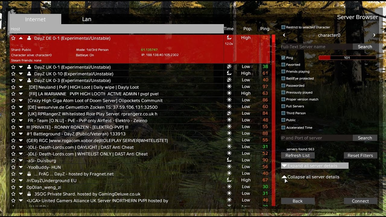 DayZ  .61 EXP Showcase (New Browser, Queuing System and Gun Shots)