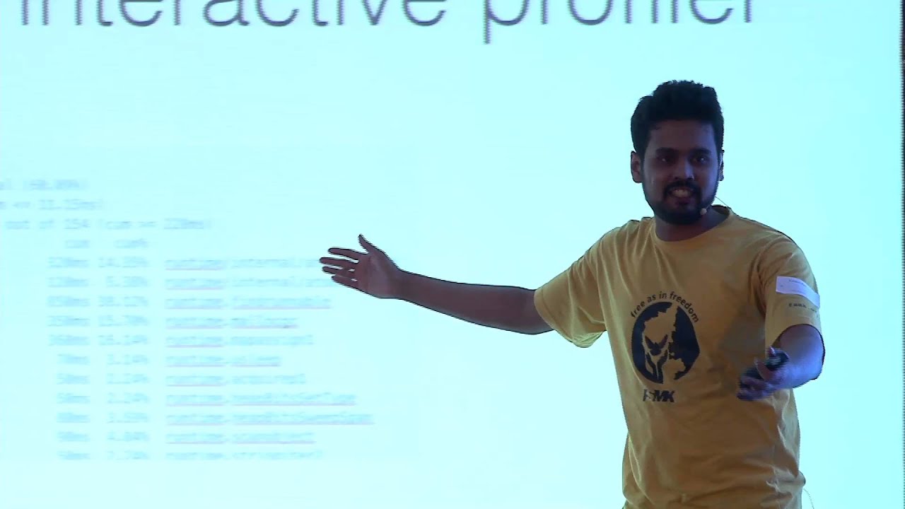 Gophercon India 2016 - Perform better using Golang benchmark and profiling by Karthic Rao