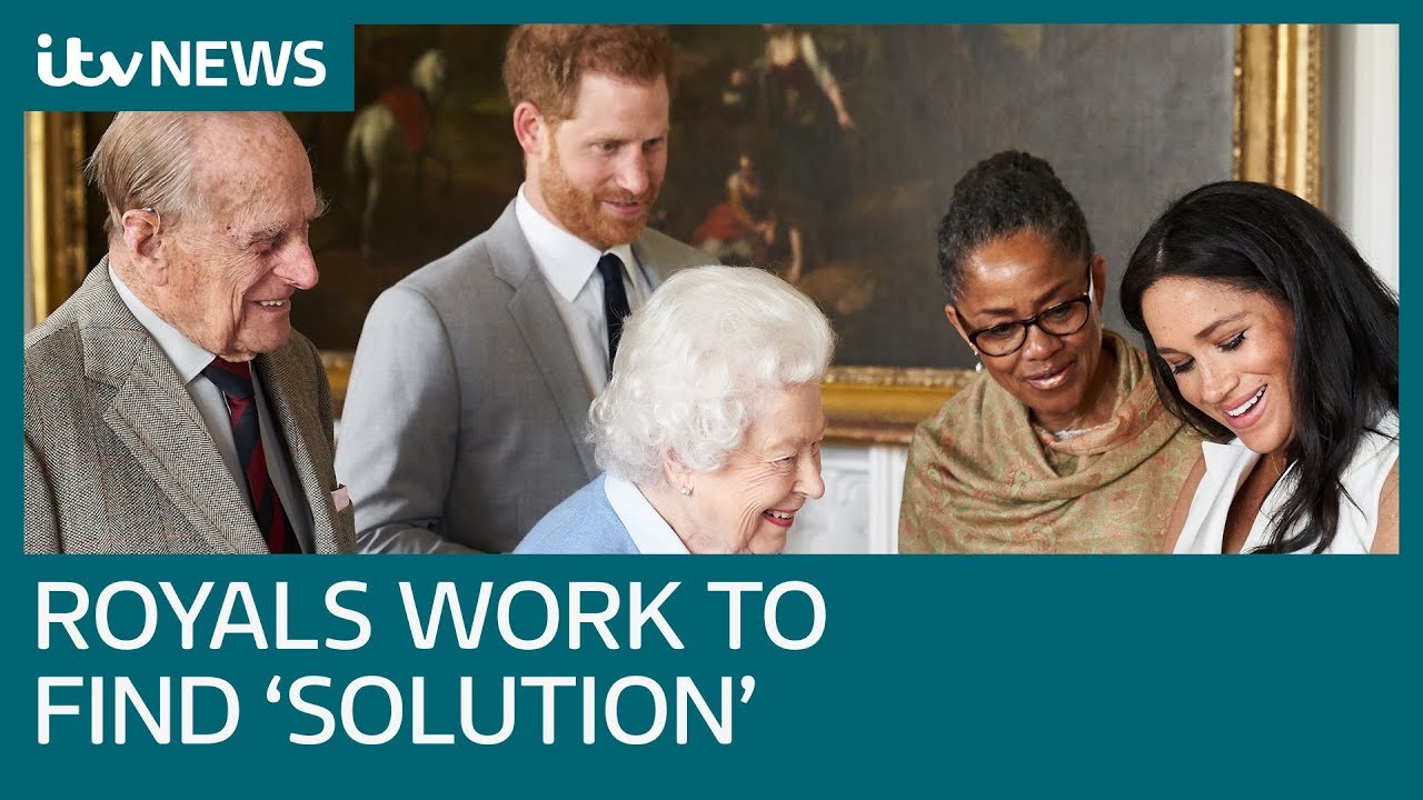 Royals to work with governments on 'solution' to Sussexes' decision | ITV News