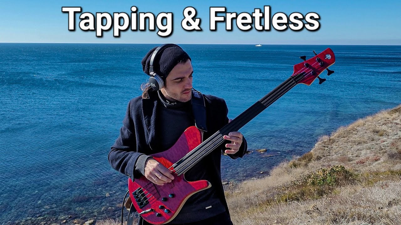 Tapping Riff & Fretless Solo /// Mayones Jabba Custom & Ash Bass