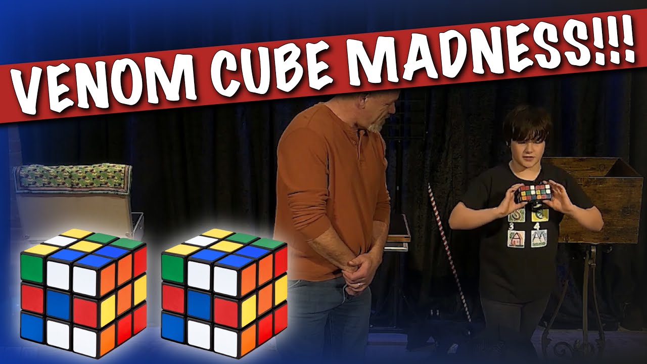 Venom Cube Madness!!! | Unleashing Rubik’s Cube Magic At P3! 🔥🎩