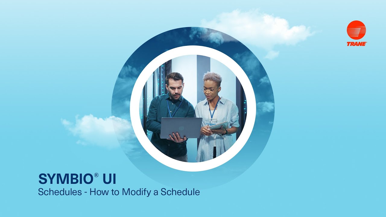 Symbio® UI: How to Modify a Schedule
