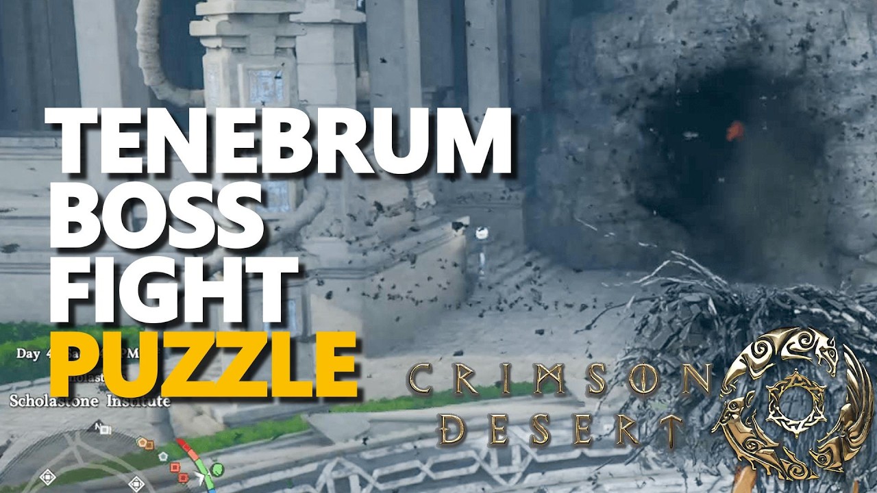 Tenebrum Boss Fight Crimson Desert