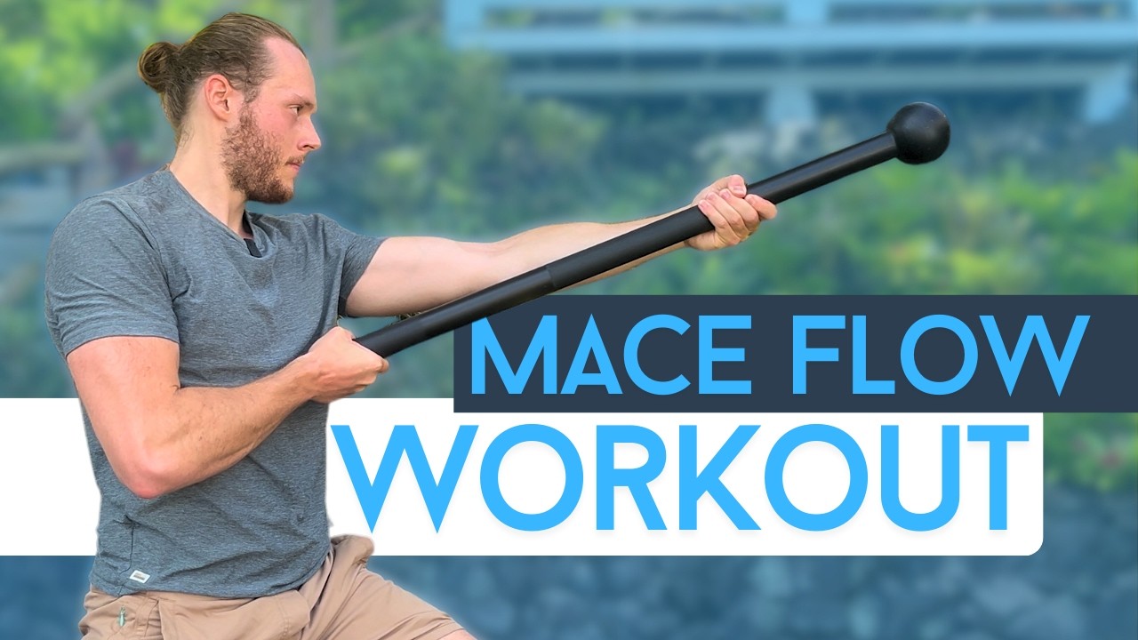 FULL Level 1 Mace Flow Workout - Grounded Guardian Flow