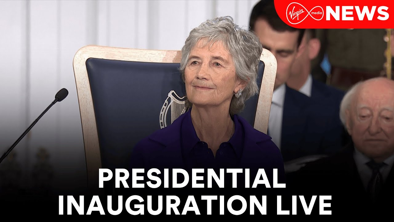 Live: Catherine Connolly&rsquo;s Presidential Inauguration At Dublin Castle