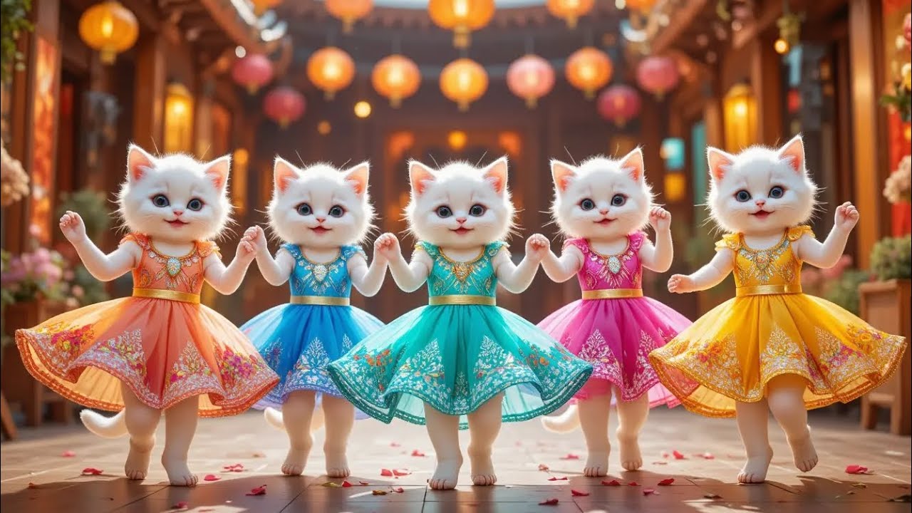 बिल्ली डांस |🤣Cutest Cat videos funny dance🤣💃Videos for cats 