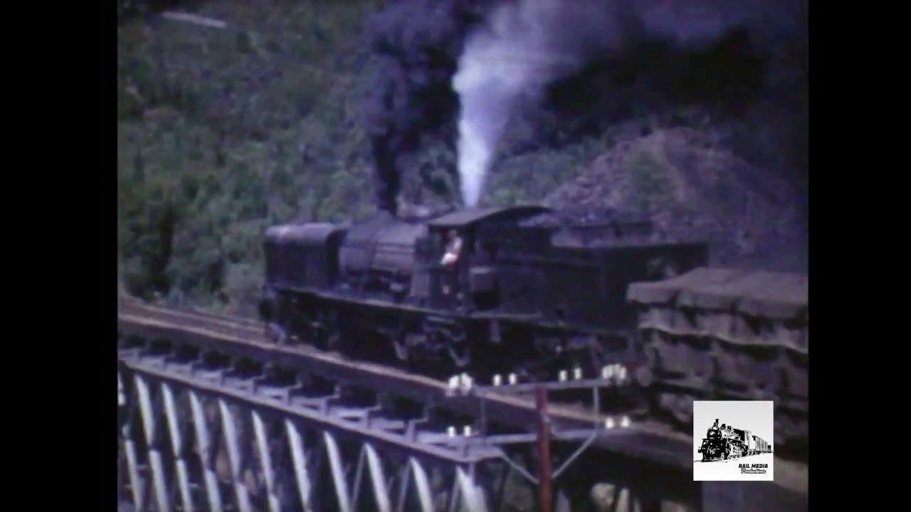 EBR Garratt's on the Pieman River bridge