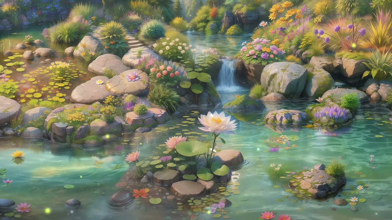 Soft Piano Music with Nature Frequencies | Deep Relaxation & Peaceful Healing Sounds