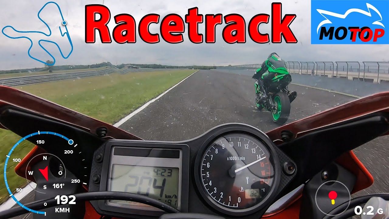 PANNONIA-RING - Honda CBR600F - onboard with GPS data