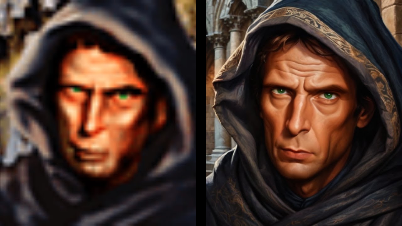 Homm3 Hero Portrait Remaster: Clerics Revised